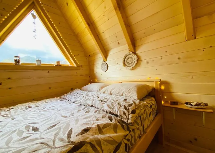 Bed and breakfast Kapetanovo Jezero Bungalov *